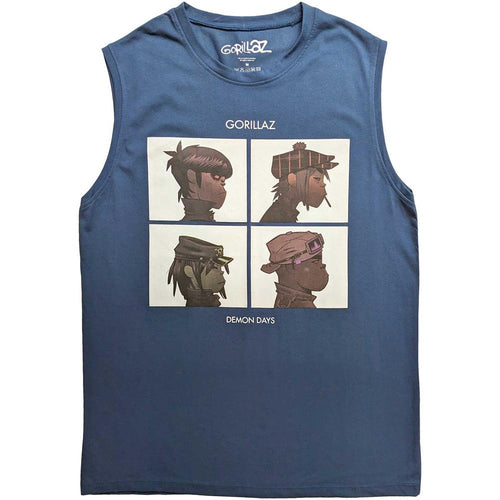 Gorillaz Demon Days Unisex Tank T-Shirt