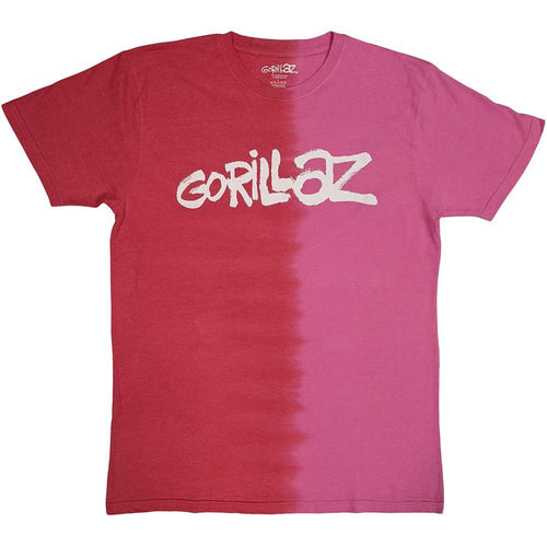 Gorillaz Two-Tone Brush Logo Unisex T-Shirt