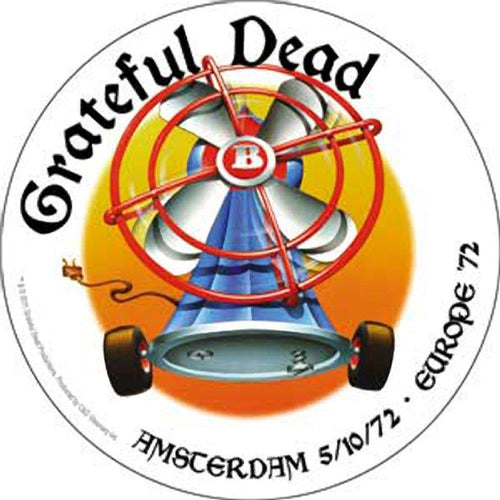 Grateful Dead Amsterdam '72 Sticker