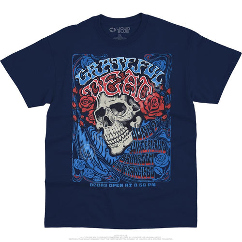 Grateful Dead Bertha Ballroom Navy T-Shirt