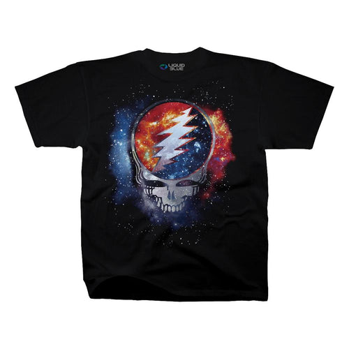 Grateful Dead Cosmic Stealie Ring Spun Cotton Short-Sleeve T-Shirt