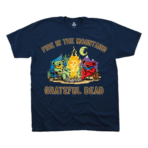 Grateful Dead Fire In The Mountain Standard Short-Sleeve T-Shirt