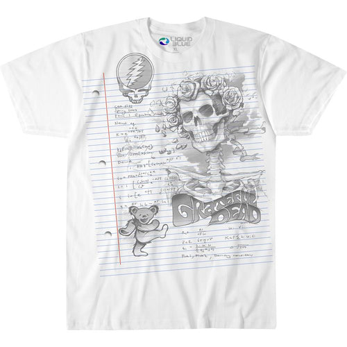 Grateful Dead Gd Sketch Ring Spun Cotton Short-Sleeve T-Shirt