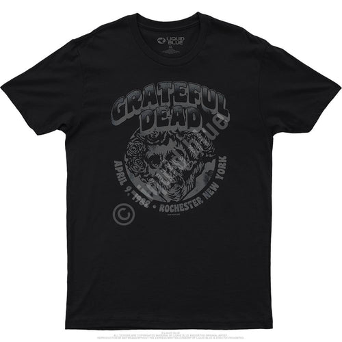 Grateful Dead Rochester 82 Grey Athletic T-Shirt