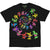 Grateful Dead Spiral Bears Blacklight Standard Short-Sleeve T-Shirt
