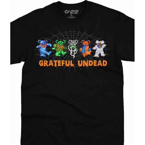 Grateful Dead Undead Bears Black T-Shirt