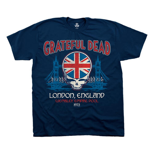 Grateful Dead Wembley Empire Pool Ring Spun Cotton Short-Sleeve T-Shirt