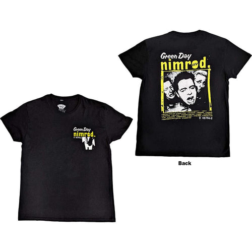 Green Day Nimrod Breast Print Unisex T-Shirt