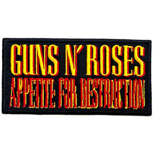 Guns N' Roses Appetite for Destruction Standard Woven Patch