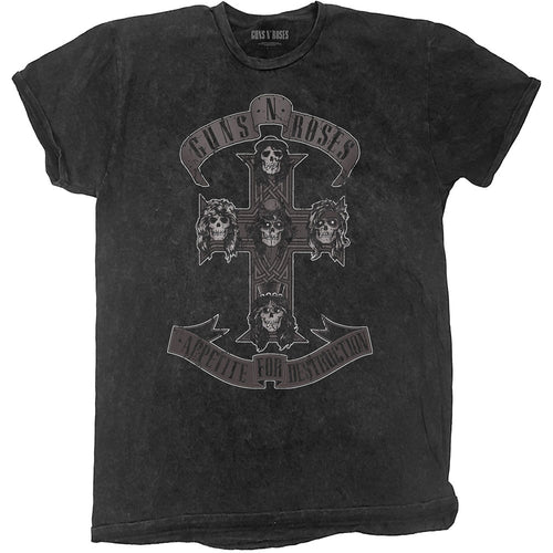 Guns N' Roses Monochrome Cross Unisex T-Shirt