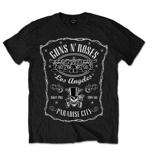Guns N' Roses Paradise City Label Unisex T-Shirt