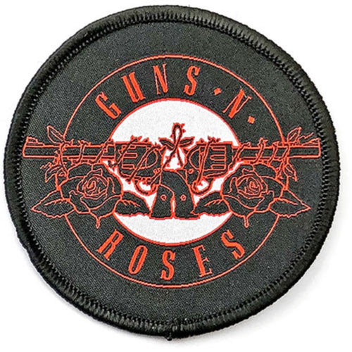 Guns N' Roses Red Circle Logo Standard Printed Patch