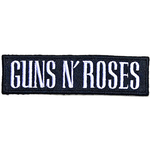 Guns N' Roses Text Logo Standard Woven Patch