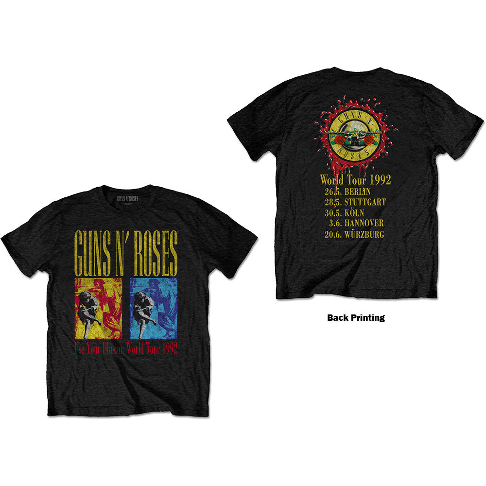 Guns N' Roses Use Your Illusion World Tour Unisex T-Shirt - Special –