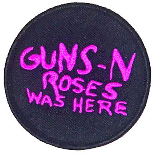 Guns N' Roses Was Here Standard Woven Patch