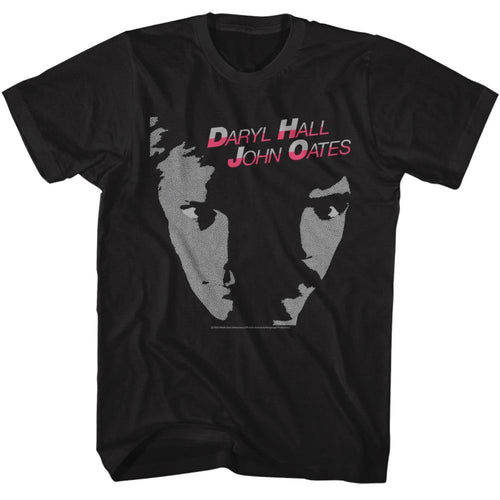 Hall And Oates Faces Adult Short-Sleeve T-Shirt