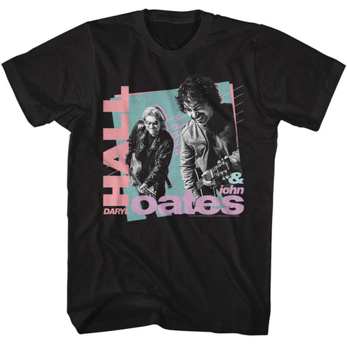 Hall And Oates Rockin Out 80S Shapes Adult Short-Sleeve T-Shirt