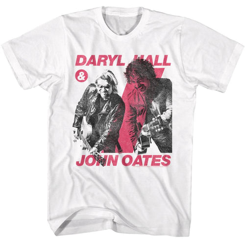 Hall And Oates Rockin Out Adult Short-Sleeve T-Shirt