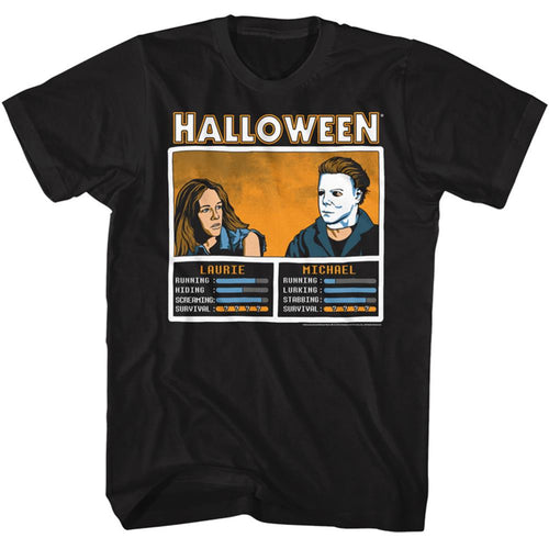 Halloween Special Order Face Off No Knives Adult Short-Sleeve T-Shirt