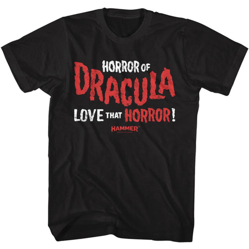 Hammer Horror Special Order Horror Of Dracula Adult Short-Sleeve T-Shirt