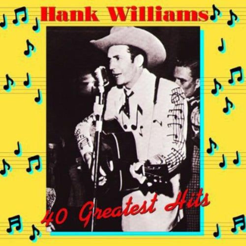 Hank Williams - 40 Greatest Hits - Vinyl LP