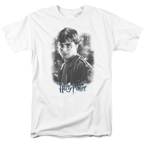 Harry Potter Harry In The Woods Men's 18/1 Cotton SS T