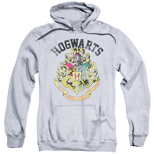Harry Potter Hogwarts Crest Men's Pull-Over 75 25 Poly Hoodie