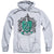 Harry Potter Slytherin Crest Men's Pull-Over 75 25 Poly Hoodie