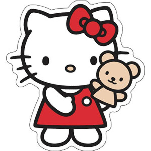 Hello Kitty Kitty Puppet Sticker