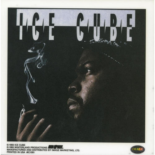 Ice Cube Pipe Static Sticker