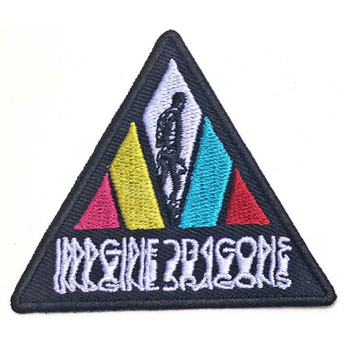Imagine Dragons Blurred Triangle Logo Standard Woven Patch