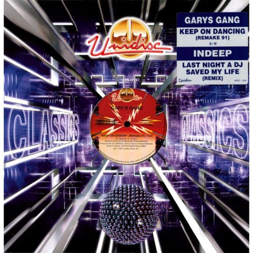 Indeep / Gary's Gang - Last Night A DJ Saved My Life / Keep On Dancing - Vinyl LP