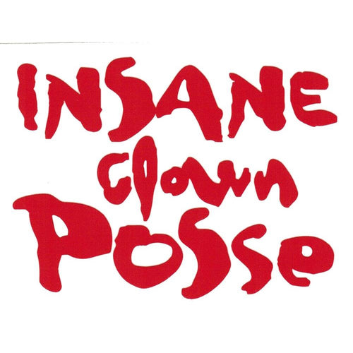 Insane Clown Posse Logo Rub-On Sticker RED