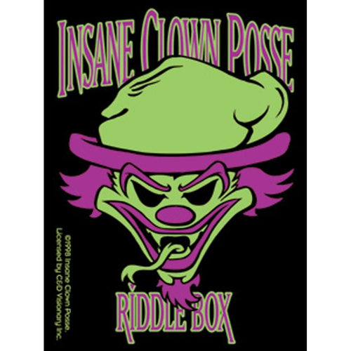 Insane Clown Posse Riddle Box Sticker