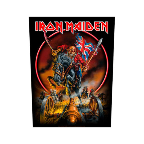 Iron Maiden England Back Patch