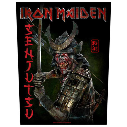 Iron Maiden Senjutsu Back Patch