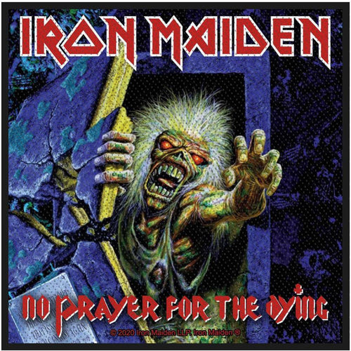 Iron Maiden Standard Patch: No Prayer For the Dying