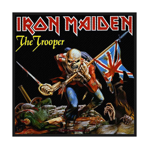 Iron Maiden The Trooper Standard Woven Patch