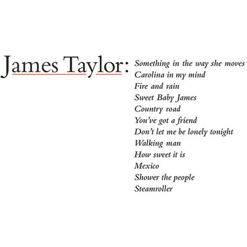 James Taylor - James Taylor's Greatest Hits (2019 Remaster) - Vinyl LP