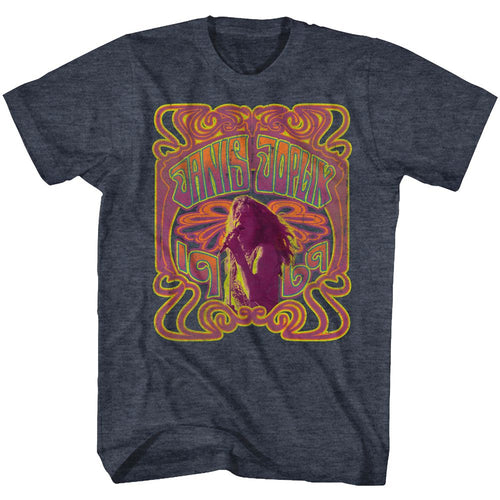Janis Joplin Special Order Psychedelic Adult S/S T-Shirt
