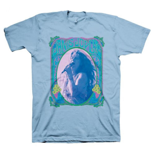 Janis Joplin Flowers Men's T-Shirt