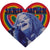 Janis Joplin Heart Standard Printed Patch