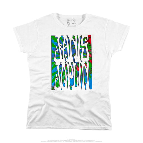 Janis Joplin Janis Pearl Womens Long-Length Short-Sleeve T-Shirt