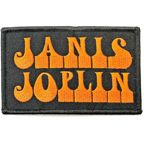 Janis Joplin Logo Standard Woven Patch