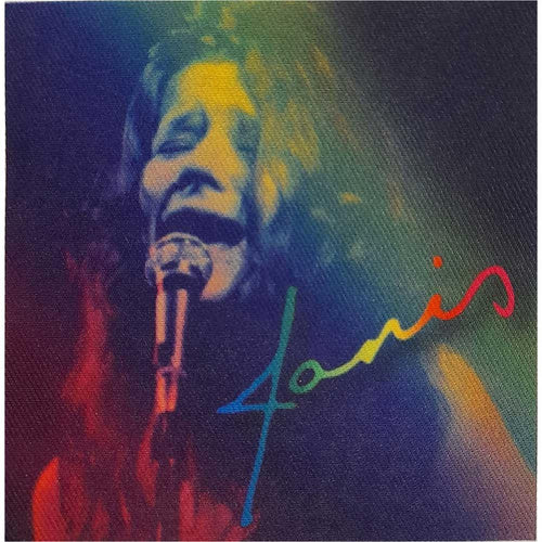 Janis Joplin Rainbow Standard Printed Patch