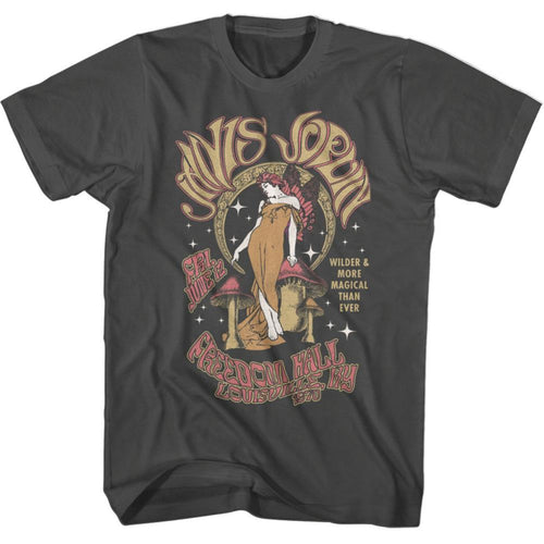 Janis Joplin Janis Joplin Fairy And Moon Adult Short-Sleeve T-Shirt