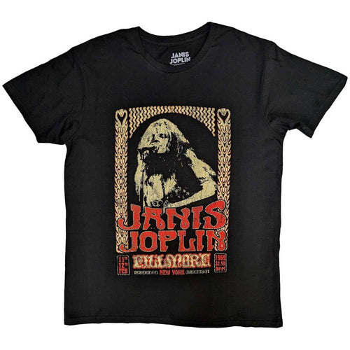 Janis Joplin Vintage Poster Unisex T-Shirt