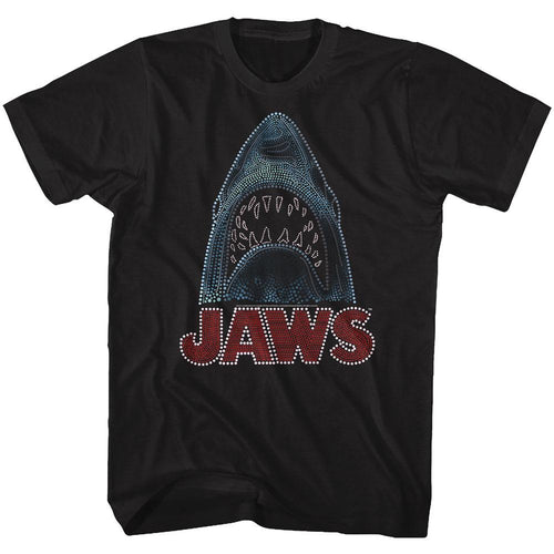 Jaws Special Order Be-Dazzled Adult S/S Tshirt