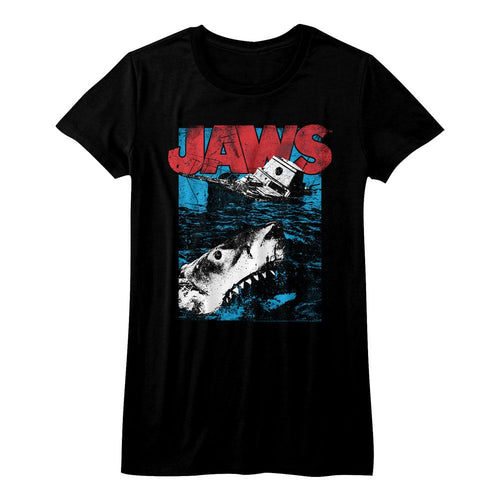 Jaws Special Order Great White Juniors S/S Tshirt