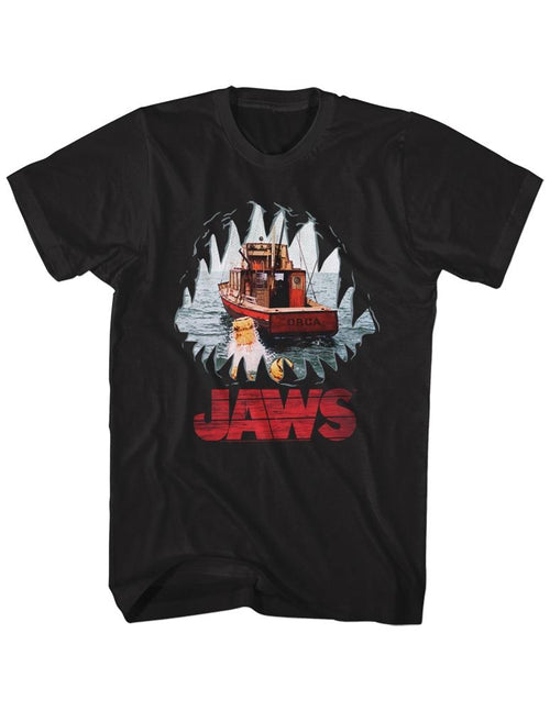 Jaws Special Order Mouth Pov Adult S/S Tshirt